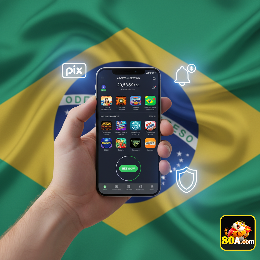 App 80a.com: Ação e Prêmios na Palma da Sua Mão